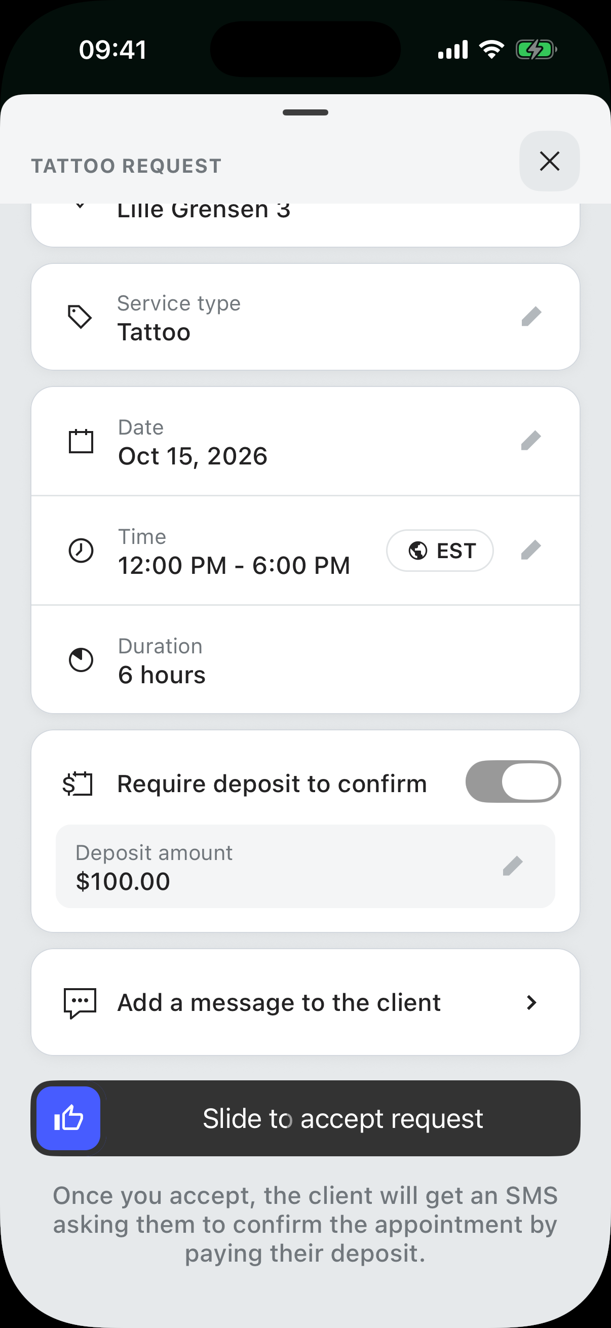 Push notifications in the Linework app